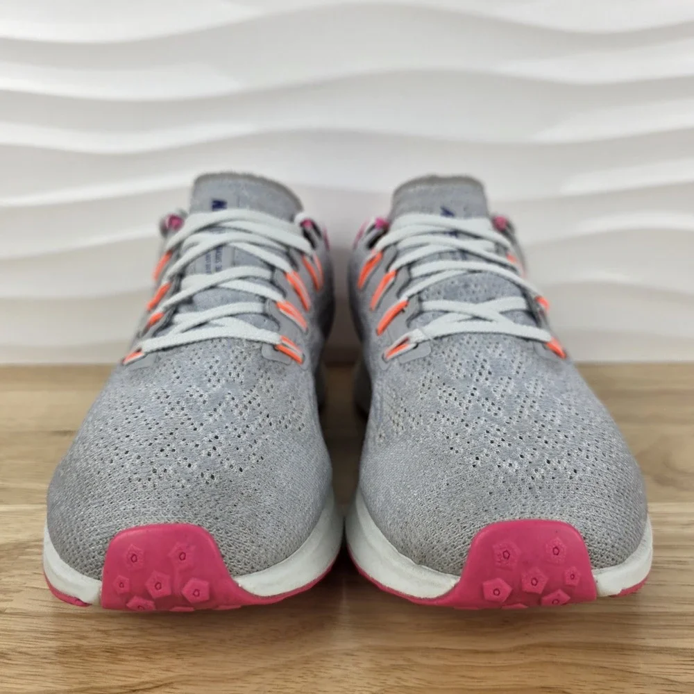 Nike‎ Air Zoom Pegasus 36 Womens 6.5 Wolf Grey Purple Running Shoes CK4473-001